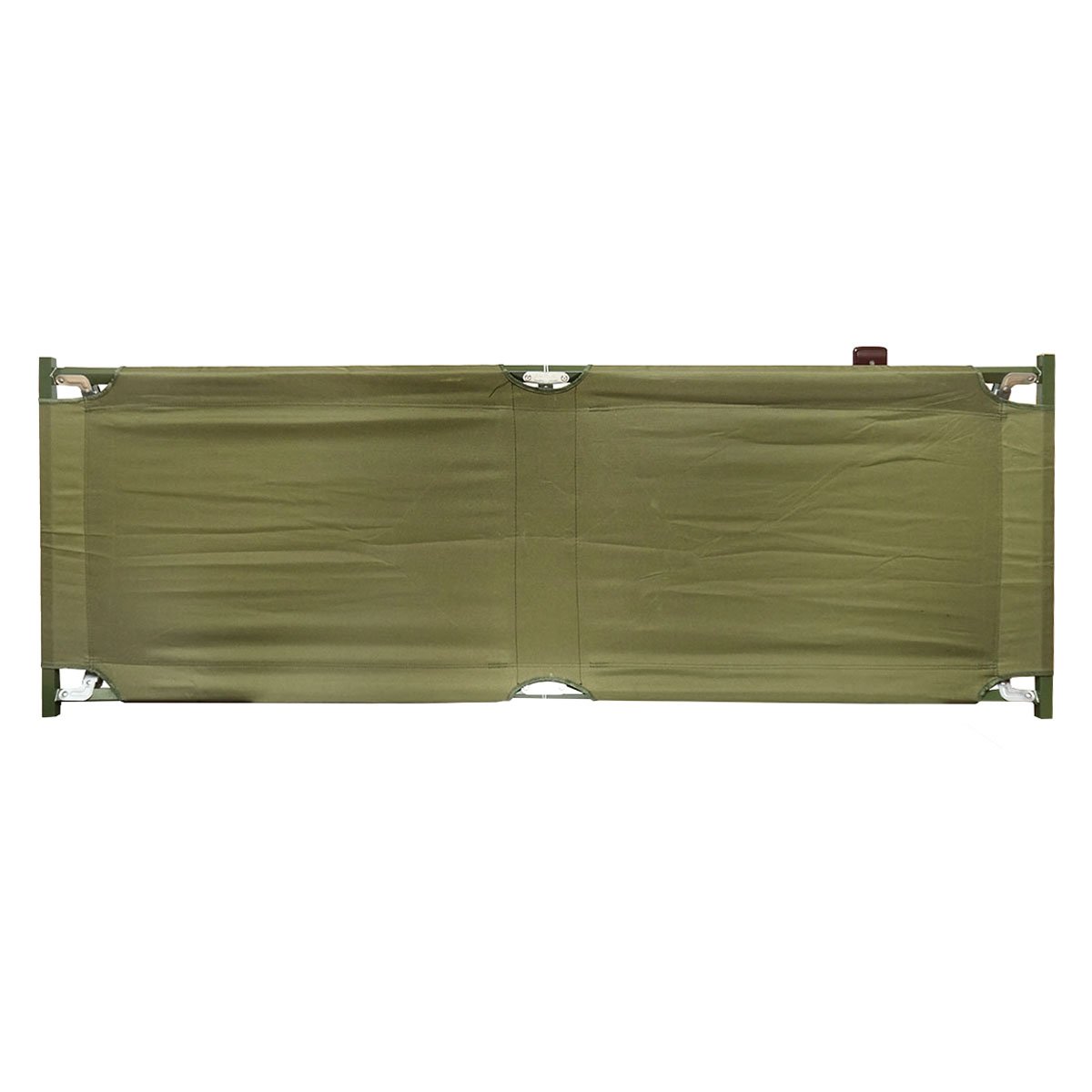 Pat pliabil de campanie, camping verde olive 190x66x42 cm Breckner Germany